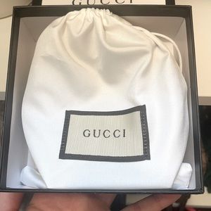 Black Gucci leather Belt